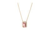 Mina Lilac Pendant - Pink Tourmaline